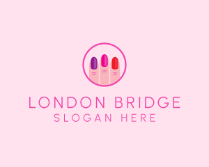 Manicure Nail Spa logo design