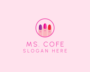 Manicure Nail Spa logo design