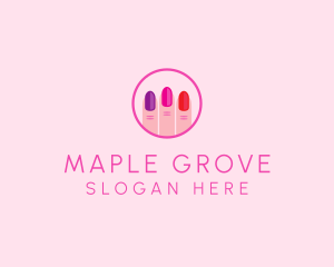 Manicure Nail Spa logo design