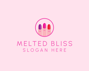 Manicure Nail Spa logo design