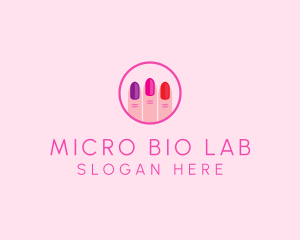 Manicure Nail Spa logo design