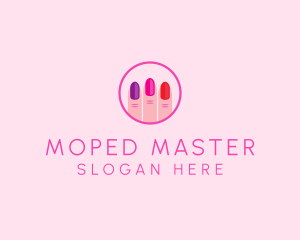 Manicure Nail Spa logo design