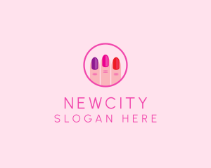 Manicure Nail Spa logo design