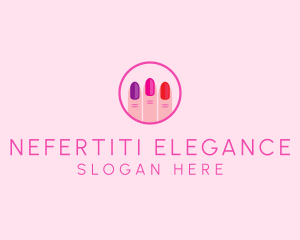 Manicure Nail Spa logo design