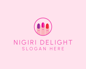 Manicure Nail Spa logo design