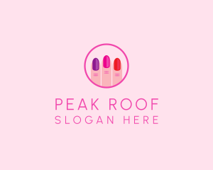 Manicure Nail Spa logo design