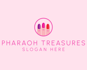 Manicure Nail Spa logo design