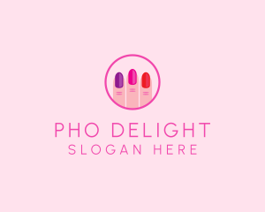 Manicure Nail Spa logo design