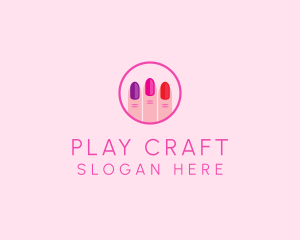 Manicure Nail Spa logo design