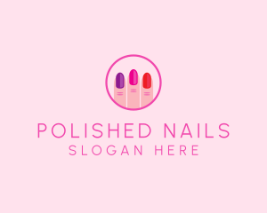 Manicure Nail Spa logo design