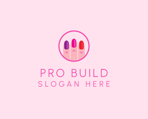 Manicure Nail Spa logo design