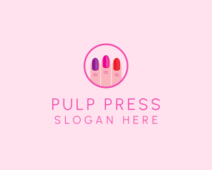 Manicure Nail Spa logo design