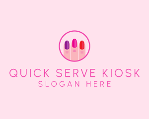 Manicure Nail Spa logo design