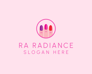 Manicure Nail Spa logo design