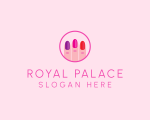 Manicure Nail Spa logo design