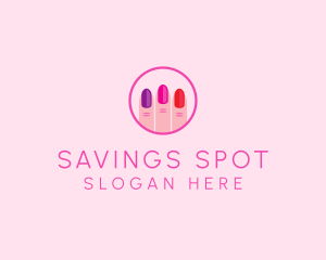 Manicure Nail Spa logo design