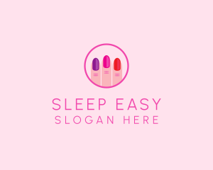 Manicure Nail Spa logo design