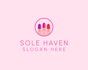 Manicure Nail Spa logo design