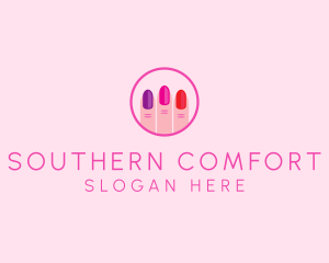 Manicure Nail Spa logo design