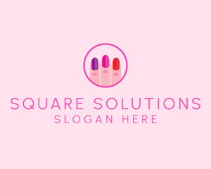 Manicure Nail Spa logo design