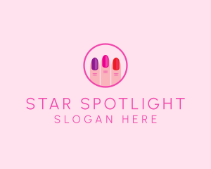 Manicure Nail Spa logo design