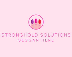 Manicure Nail Spa logo design