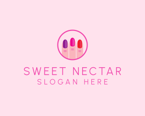 Manicure Nail Spa logo design