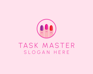 Manicure Nail Spa logo design