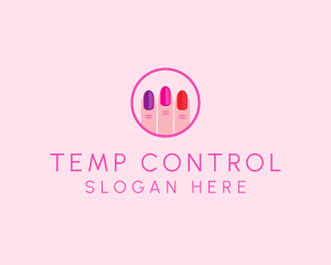 Manicure Nail Spa logo design