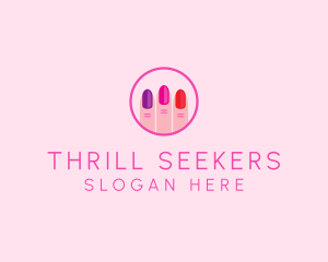 Manicure Nail Spa logo design