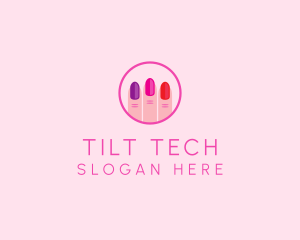 Manicure Nail Spa logo design