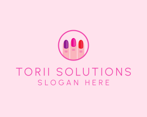 Manicure Nail Spa logo design