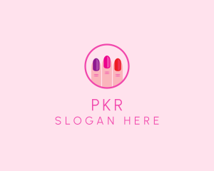 Manicure Nail Spa logo design