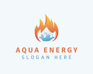 Fire Ice Energy logo design