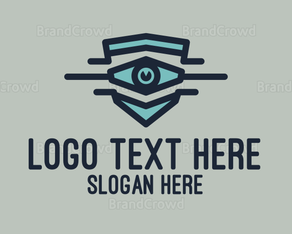 Blue Eye Shield Logo
