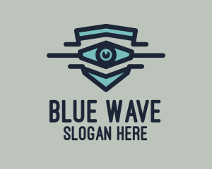 Blue - Blue Eye Shield logo design