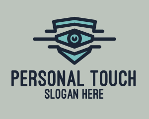 Personal - Blue Eye Shield logo design