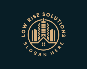 High Rise Property Realty logo design