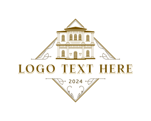 Vintage - House Apartment Property logo design