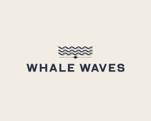 Wave Water Business logo design