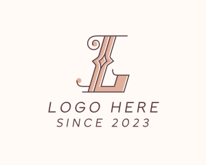 Retro Diamond Business logo design