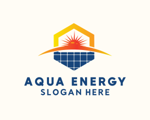 Solar Technology Energy  logo design