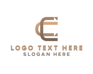 Courier - Logistics Company Letter C logo design