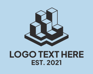 Logistics - Urban Developer Buildings logo design