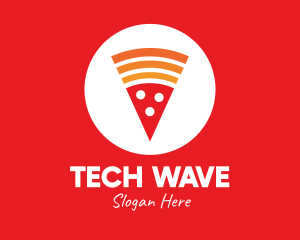 Modern - Modern Pizza Slice logo design