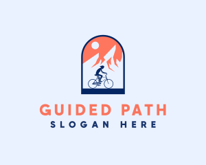 Mountain Biking Adventure logo design