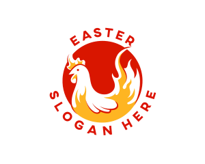 Roasted Flame Chicken Logo