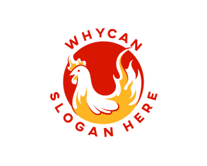 Roasted Flame Chicken Logo