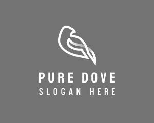 Aviary Pigeon Bird logo design