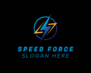 Lightning Bolt Energy logo design